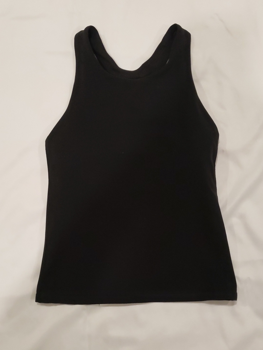 Athleta Black Racerback Tank Top - Girls